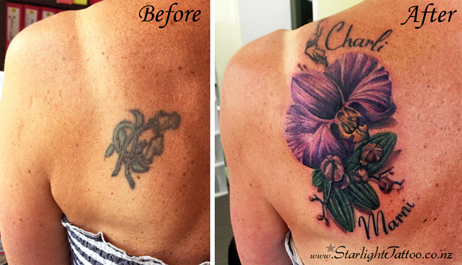 Orchid cover up