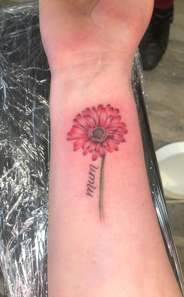 Flower tattoo