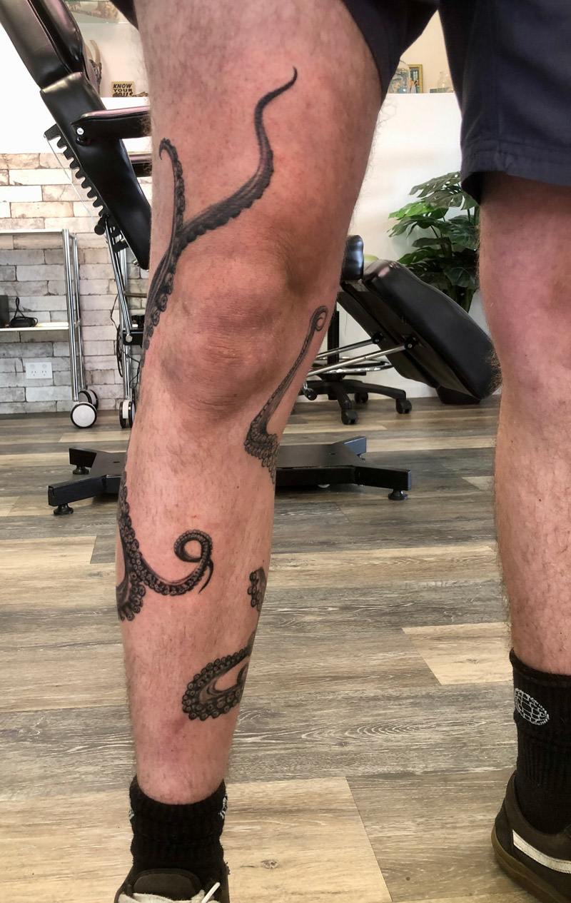 Octoskull tattoo