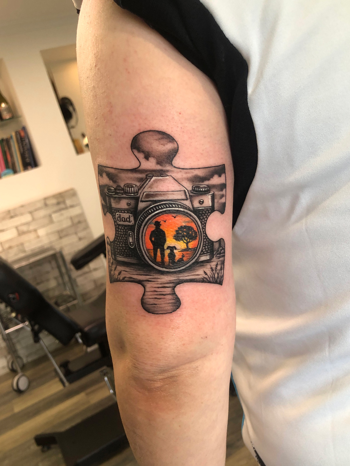 Memorial tattoo