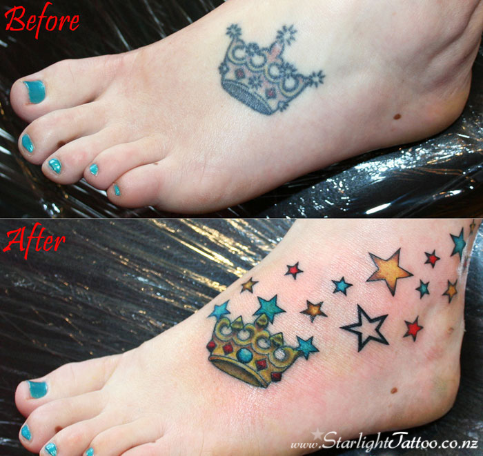 Crown shining with renewed detail
