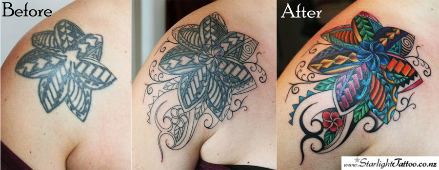 Floral design refreshed with colour