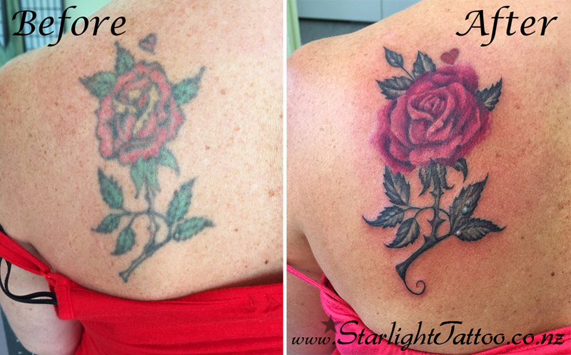 Rose renewed with deep colour