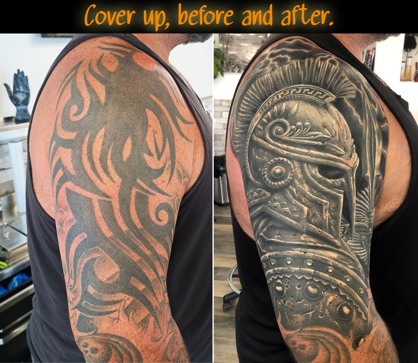 Spartan tattoo Auckland